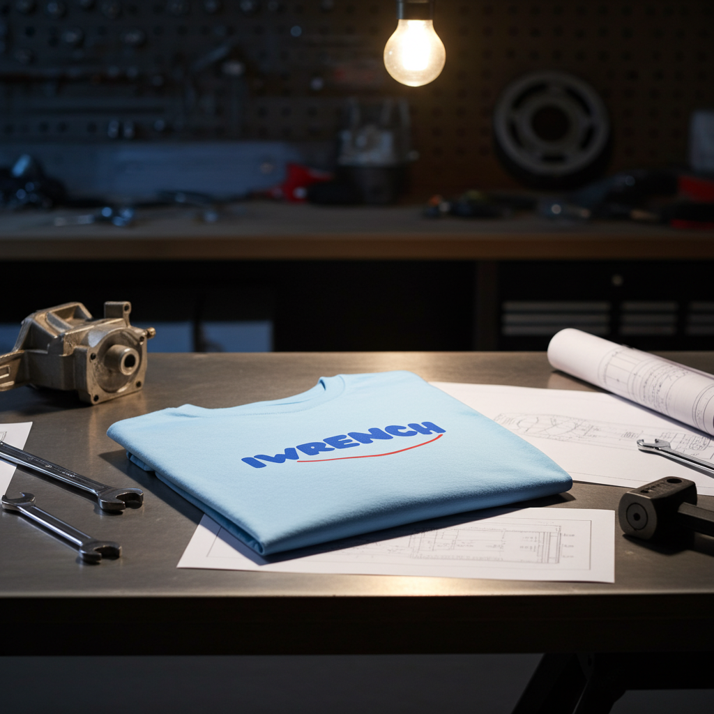 Wrench Army "IWRENCH" Tee - Sell Those Flipping Cars Signature DIY Mechanic Shirt