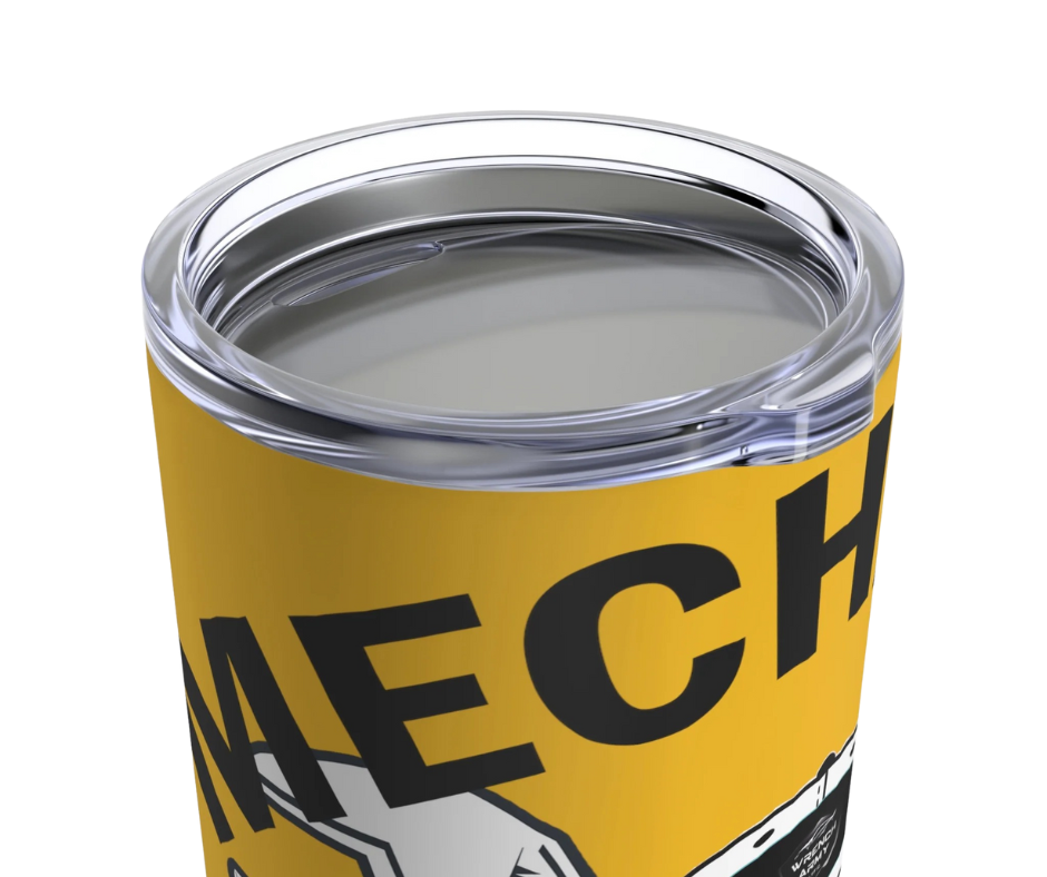 Wrench Army "Fuel Your Hustle" Tumbler - Sell Those Flipping Cars 20oz Insulated Shop Mug