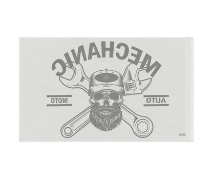 Wrench Army Signature Mechanic Flag - Sell Those Flipping Cars Garage & Shop Banner