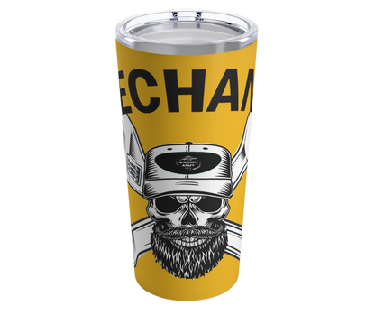 Wrench Army "Fuel Your Hustle" Tumbler - Sell Those Flipping Cars 20oz Insulated Shop Mug
