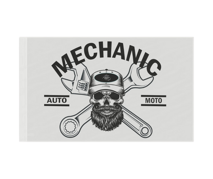 Wrench Army Signature Mechanic Flag - Sell Those Flipping Cars Garage & Shop Banner