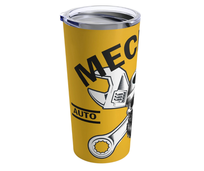 Wrench Army "Fuel Your Hustle" Tumbler - Sell Those Flipping Cars 20oz Insulated Shop Mug