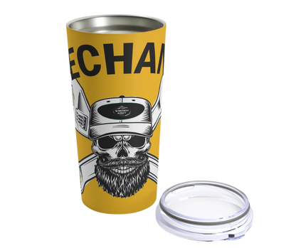 Wrench Army "Fuel Your Hustle" Tumbler - Sell Those Flipping Cars 20oz Insulated Shop Mug