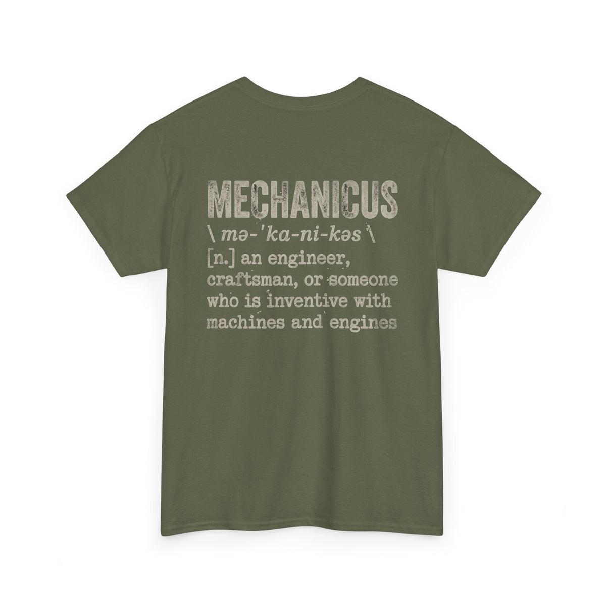 Reverse Mechanicus Definition Tee | Wrench Army