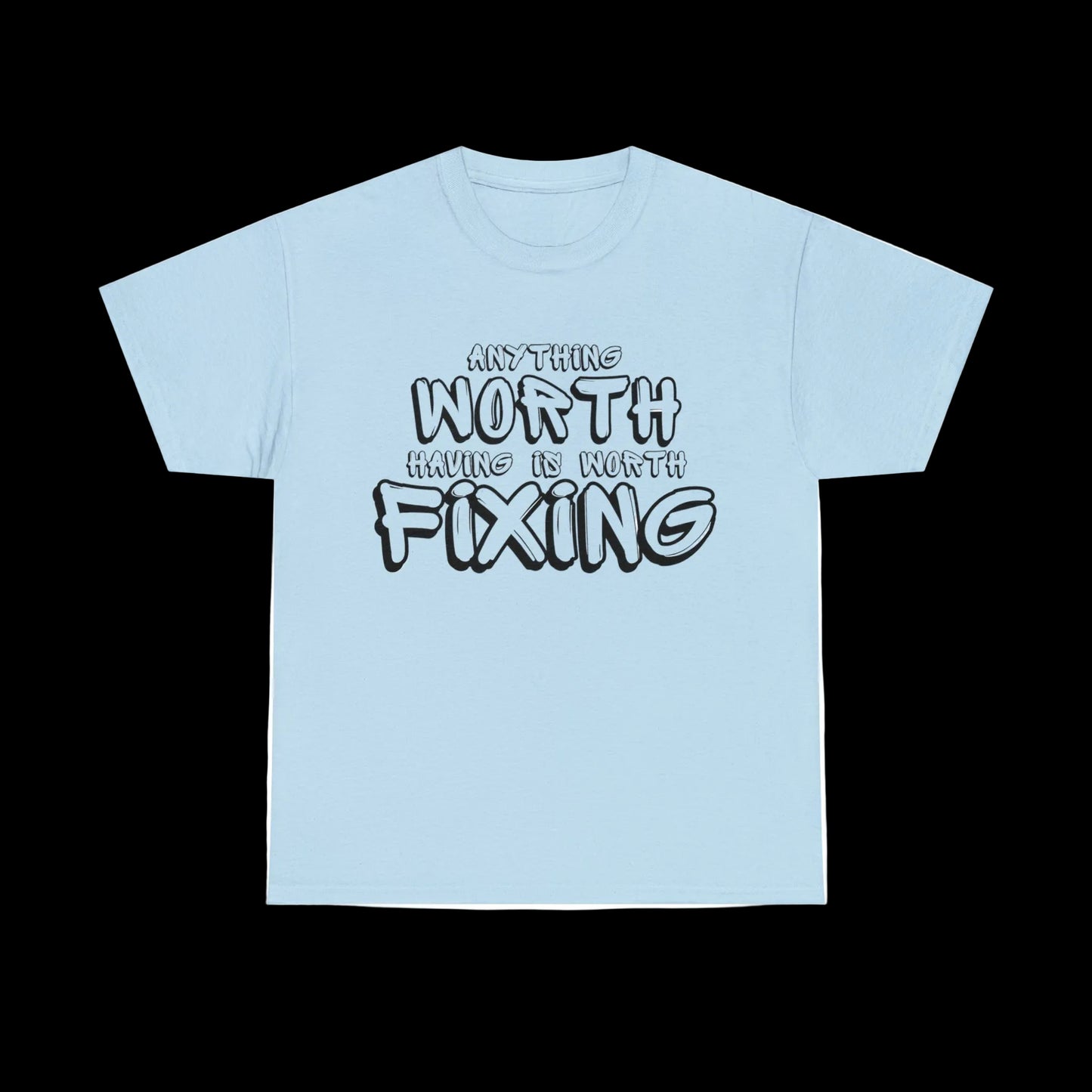 Wrench Army "Anything Worth Fixing" Tee - Sell Those Flipping Cars Signature Shirt