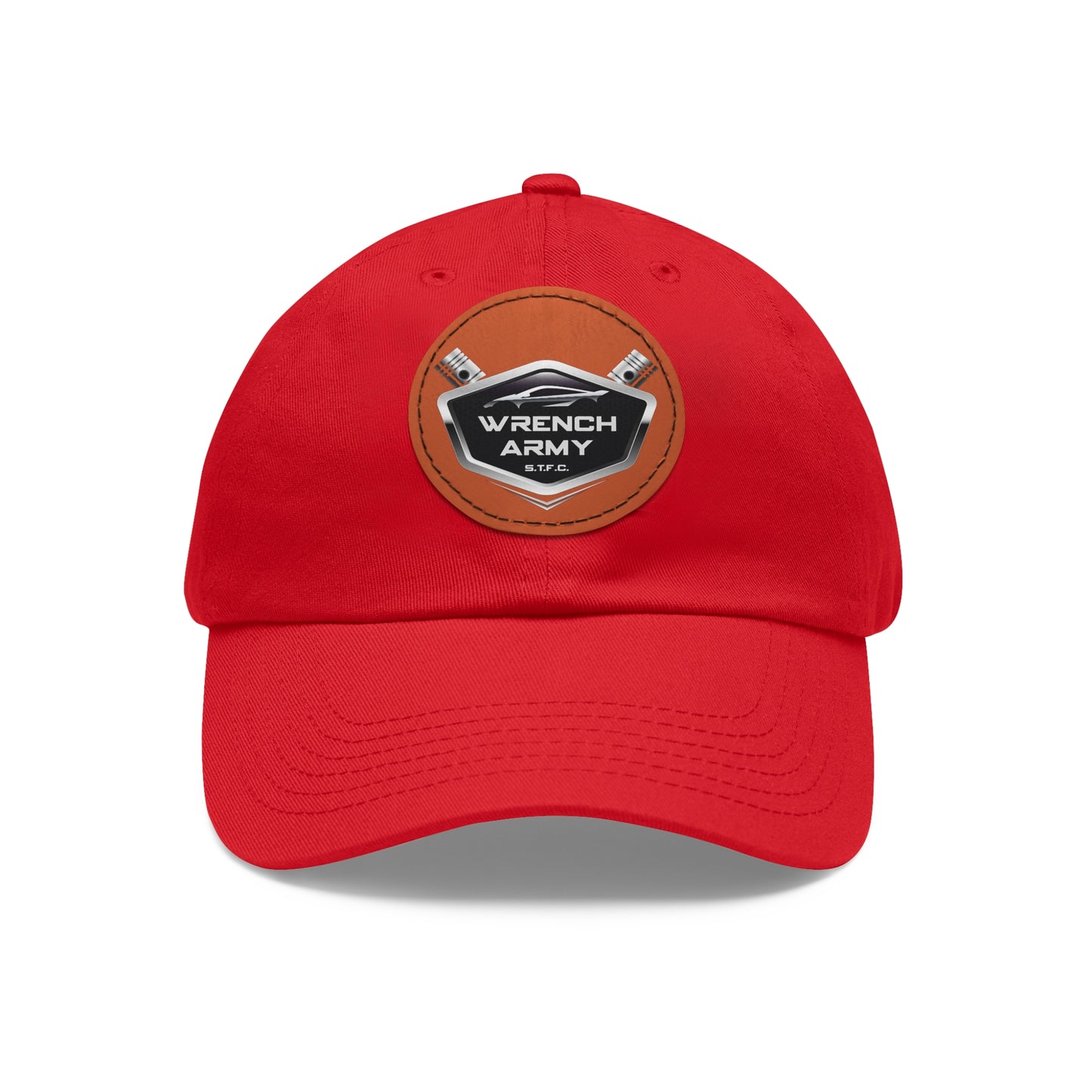 Wrench Army "Wrench Warrior" Classic Cap - Sell Those Flipping Cars Leather Patch Shop Hat