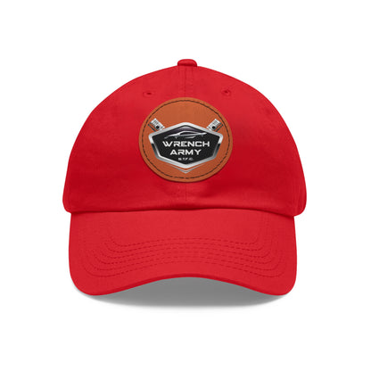 Wrench Army "Wrench Warrior" Classic Cap - Sell Those Flipping Cars Leather Patch Shop Hat