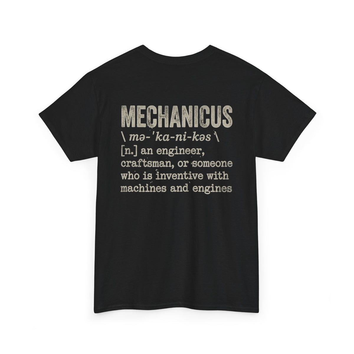 Reverse Mechanicus Definition Tee | Wrench Army
