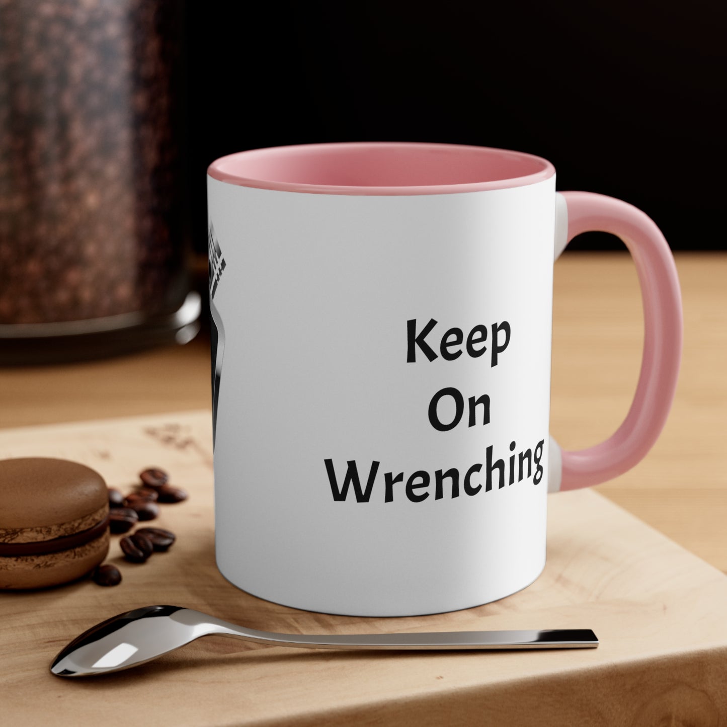 Wrench Army "Shop Fuel" Mug - Sell Those Flipping Cars Two-Tone Professional Ceramic Cup