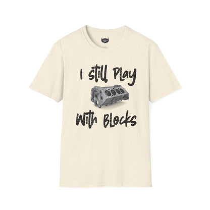 Wrench Army Play With Blocks: The Gearhead’s Childhood Tee 🧱🔧