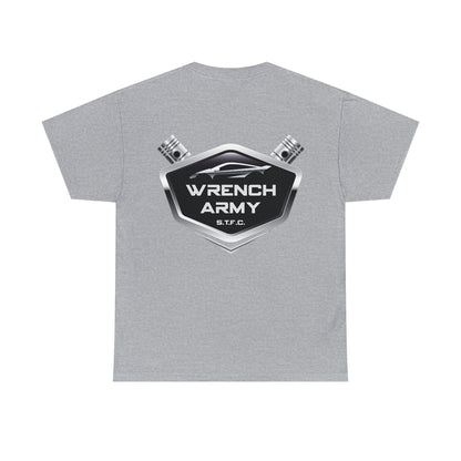 Wrench Army "Anything Worth Fixing" Tee - Sell Those Flipping Cars Signature Shirt