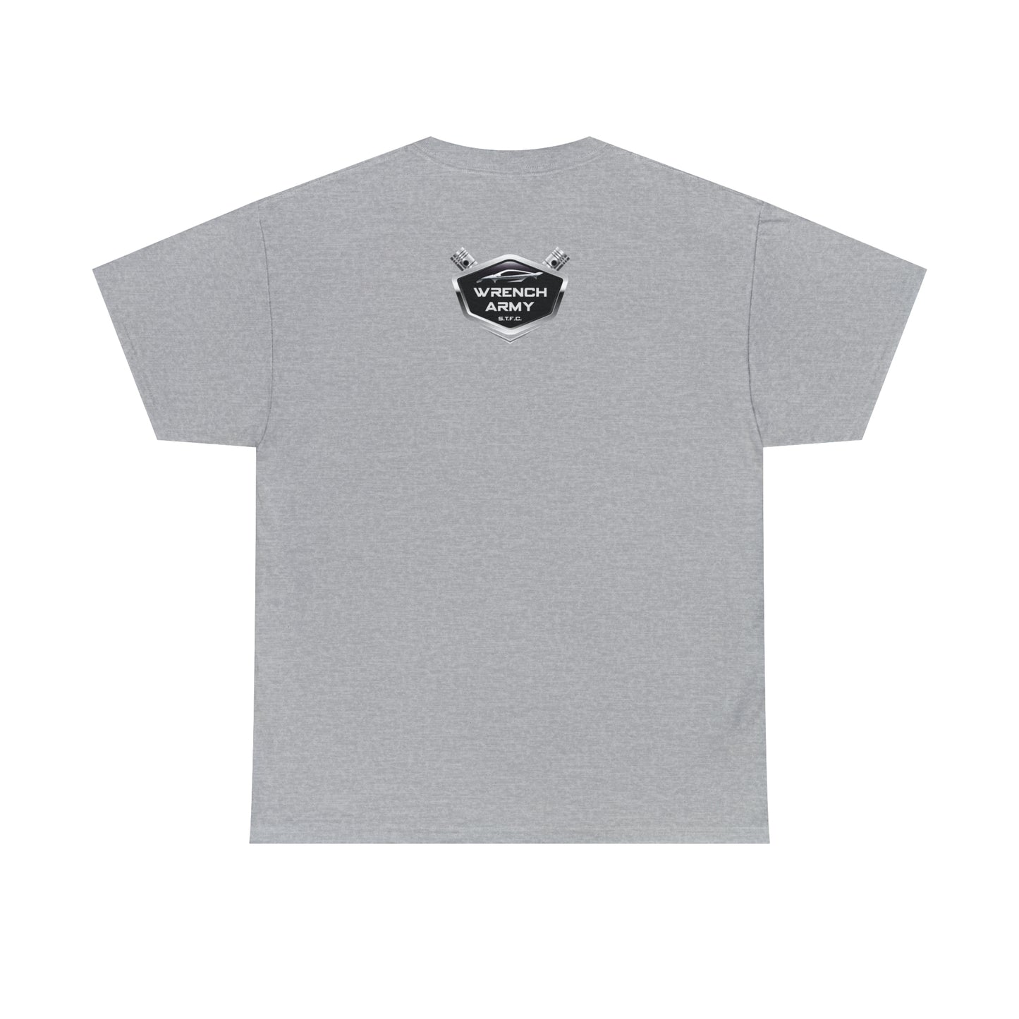 Wrench Army "Play With Blocks" Tee - Sell Those Flipping Cars Signature Engine Design