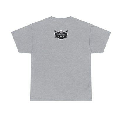 Wrench Army "Play With Blocks" Tee - Sell Those Flipping Cars Signature Engine Design