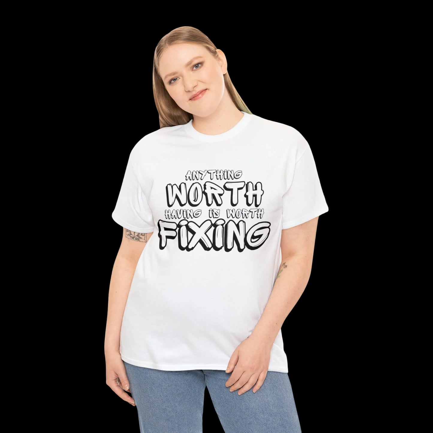 Wrench Army "Anything Worth Fixing" Tee - Sell Those Flipping Cars Signature Shirt