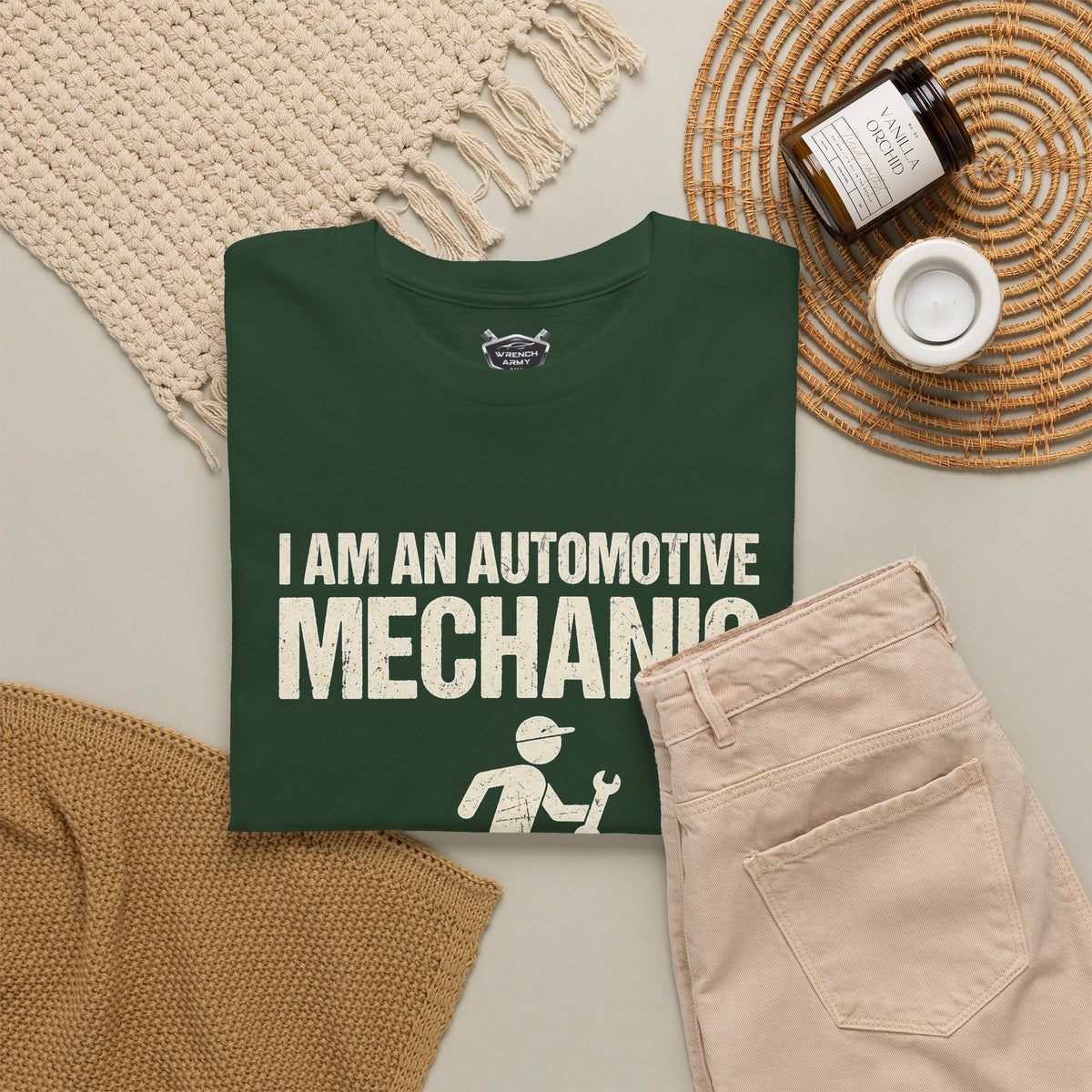 The "Don't Catch Up" Mechanic Tee | Wrench Army