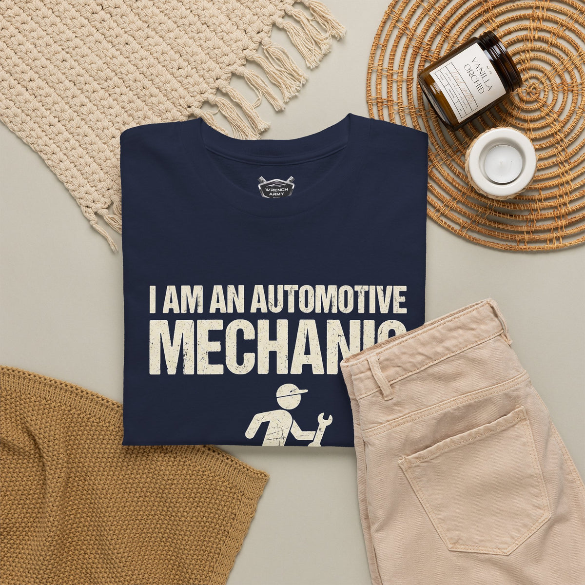 The "Don't Catch Up" Mechanic Tee | Wrench Army