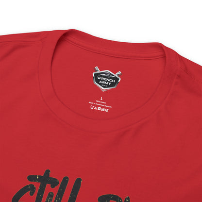 Wrench Army "Play With Blocks" Tee - Sell Those Flipping Cars Signature Engine Design