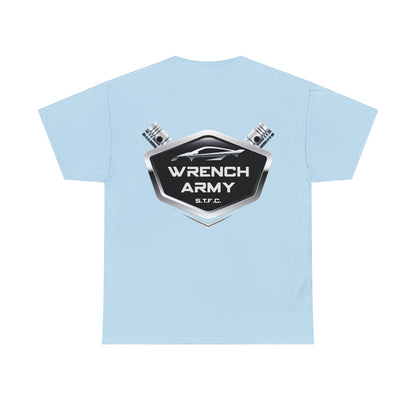 Wrench Army "Anything Worth Fixing" Tee - Sell Those Flipping Cars Signature Shirt