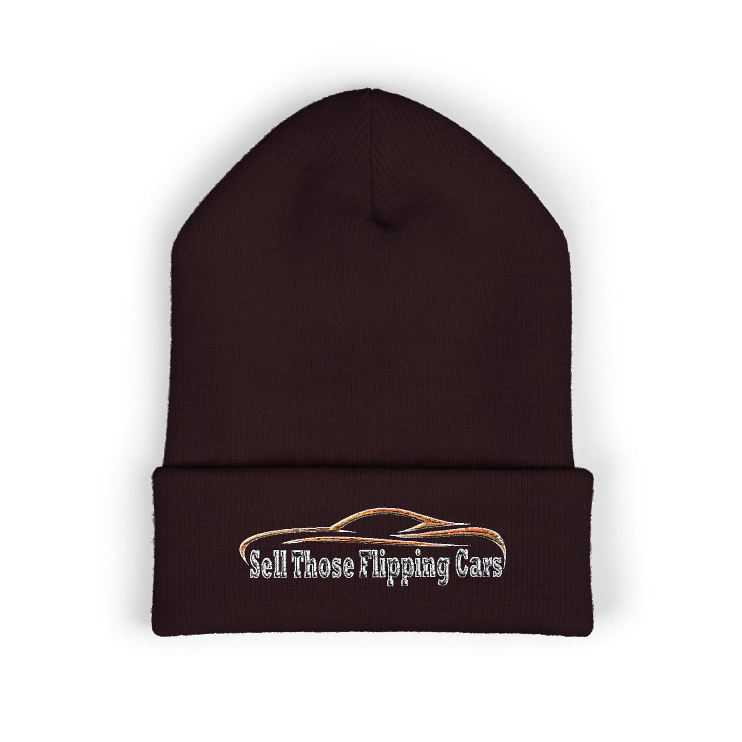 Sell Those Flipping Cars: The Rugged "Hustle" Beanie