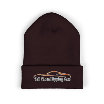 Sell Those Flipping Cars: The Rugged "Hustle" Beanie