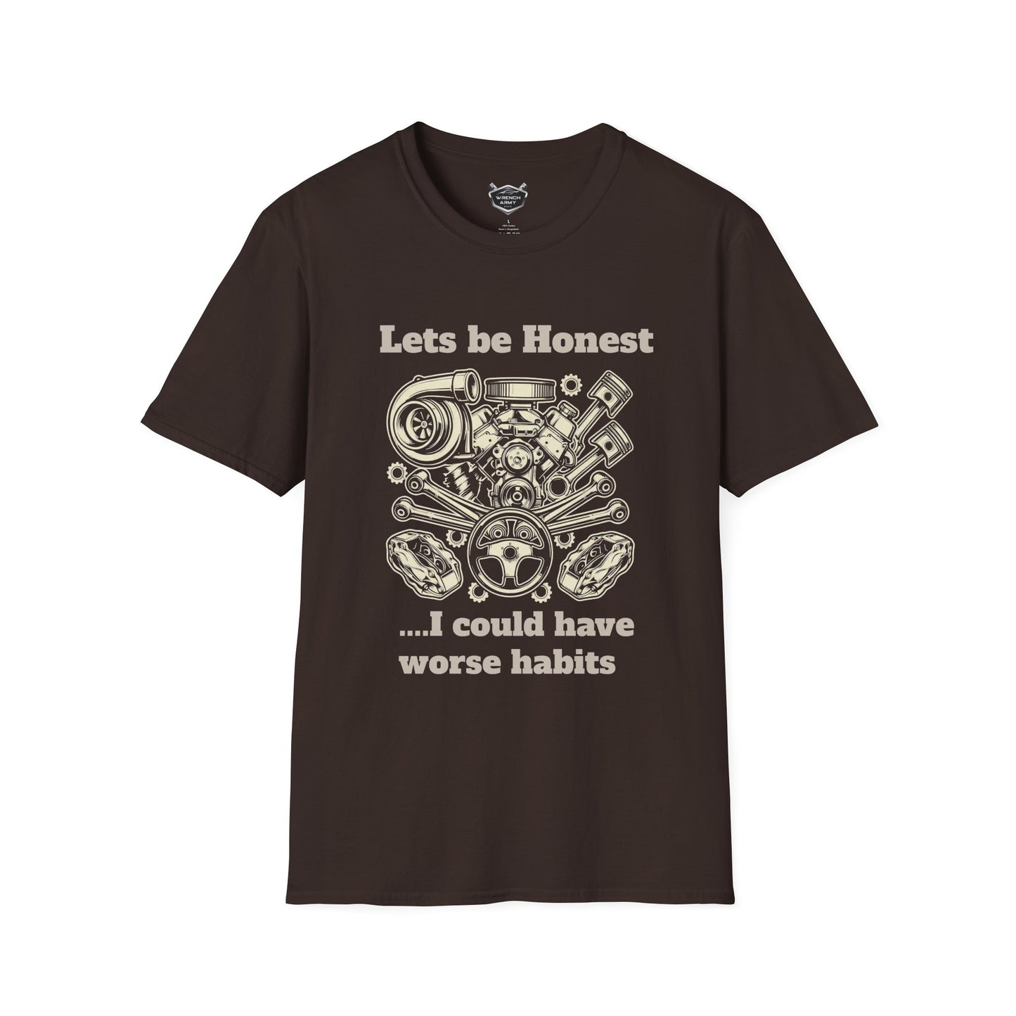 "Worse Habits" Vintage Engine Tee — The Official STFC Mechanic’s Shirt