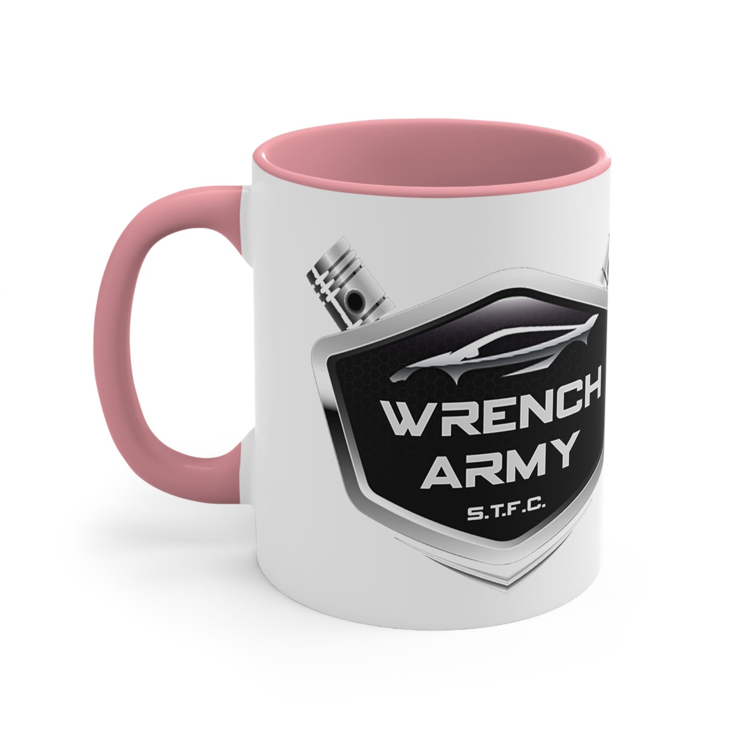 Wrench Army "Shop Fuel" Mug - Sell Those Flipping Cars Two-Tone Professional Ceramic Cup