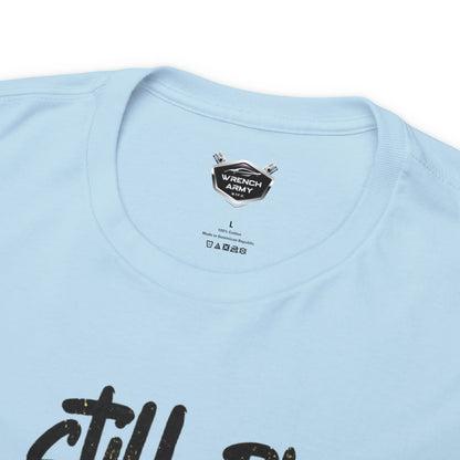 Wrench Army "Play With Blocks" Tee - Sell Those Flipping Cars Signature Engine Design