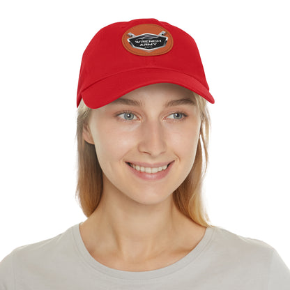 Wrench Army "Wrench Warrior" Classic Cap - Sell Those Flipping Cars Leather Patch Shop Hat