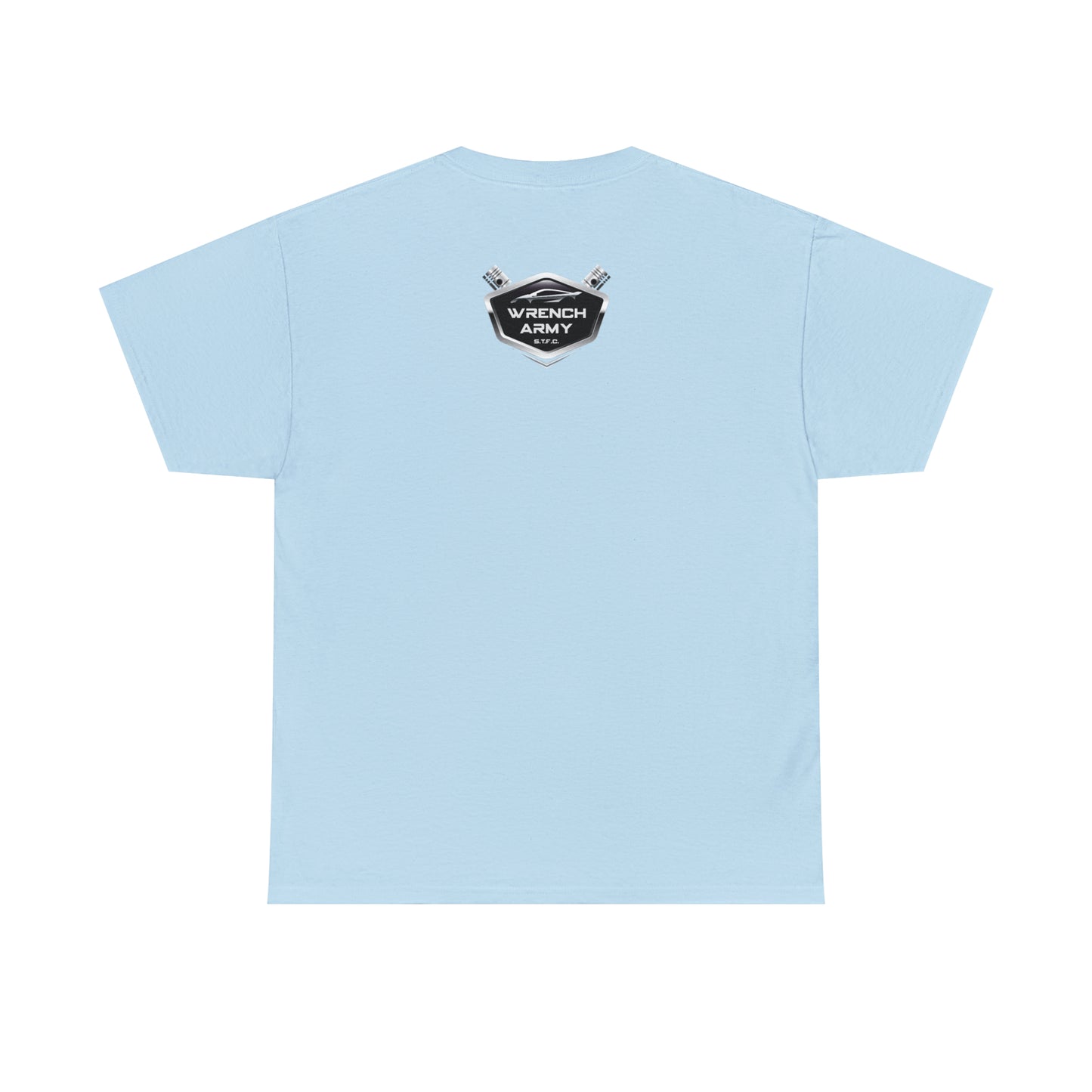 Wrench Army "Play With Blocks" Tee - Sell Those Flipping Cars Signature Engine Design