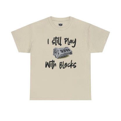 Wrench Army "Play With Blocks" Tee - Sell Those Flipping Cars Signature Engine Design