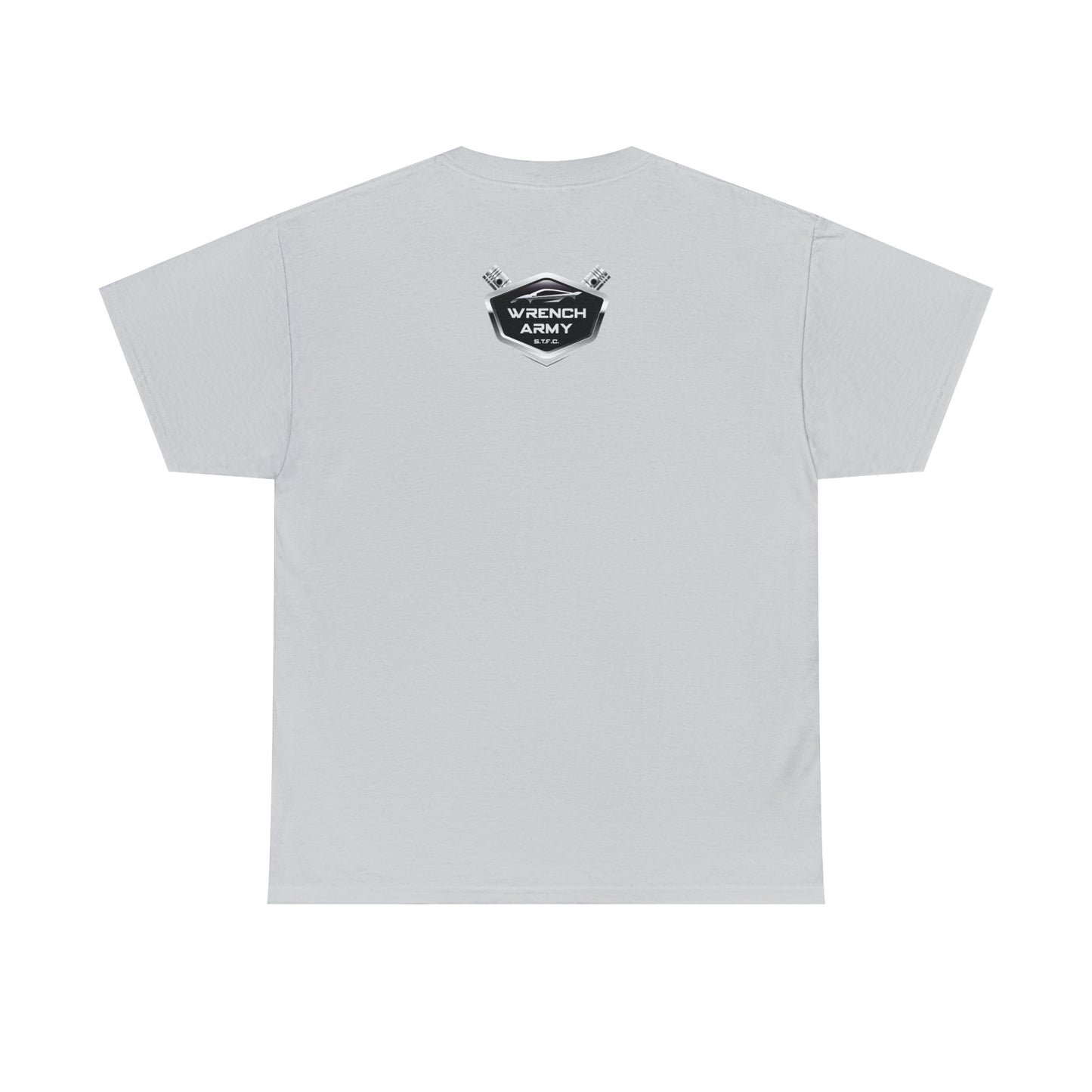 Wrench Army "Play With Blocks" Tee - Sell Those Flipping Cars Signature Engine Design