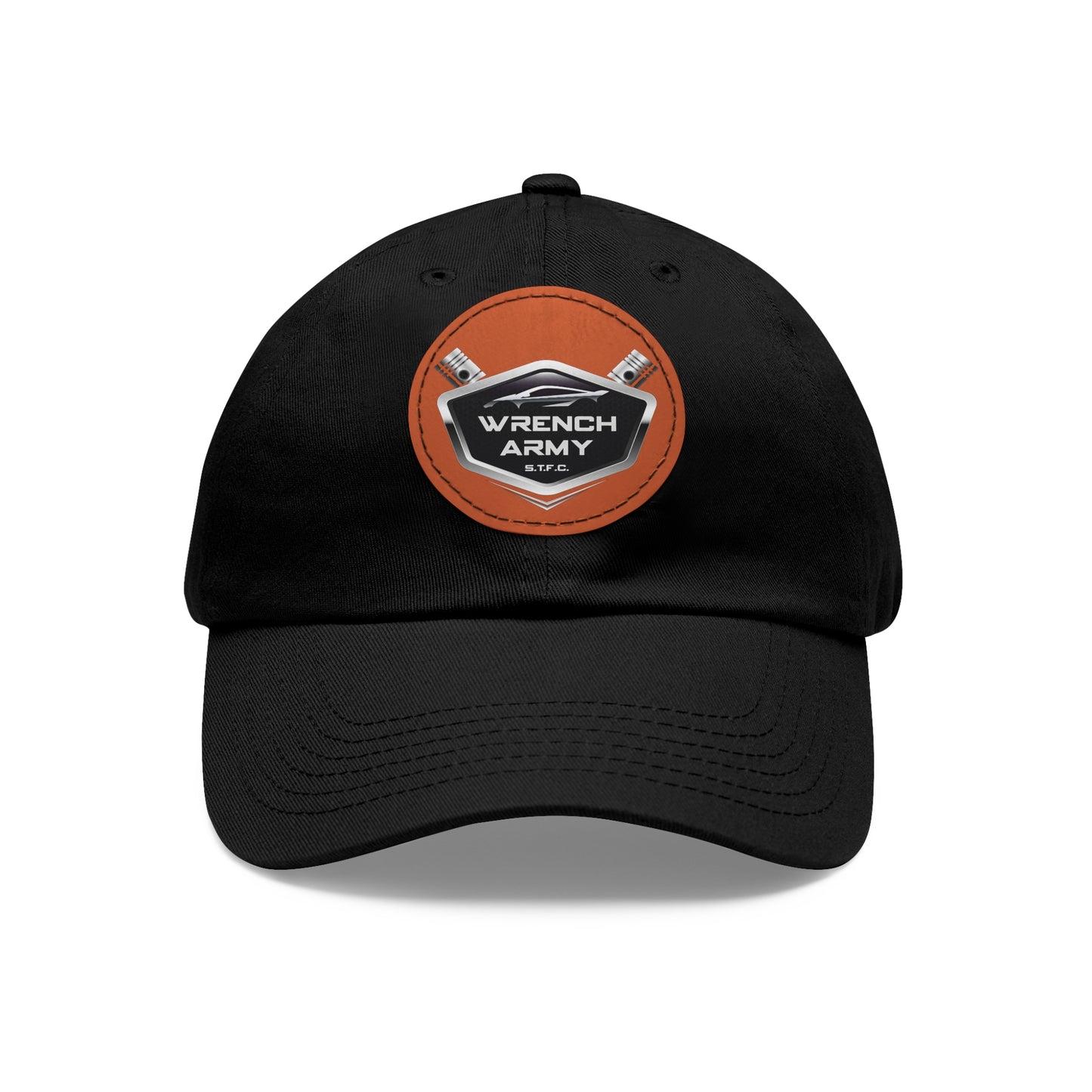 Wrench Army "Wrench Warrior" Classic Cap - Sell Those Flipping Cars Leather Patch Shop Hat