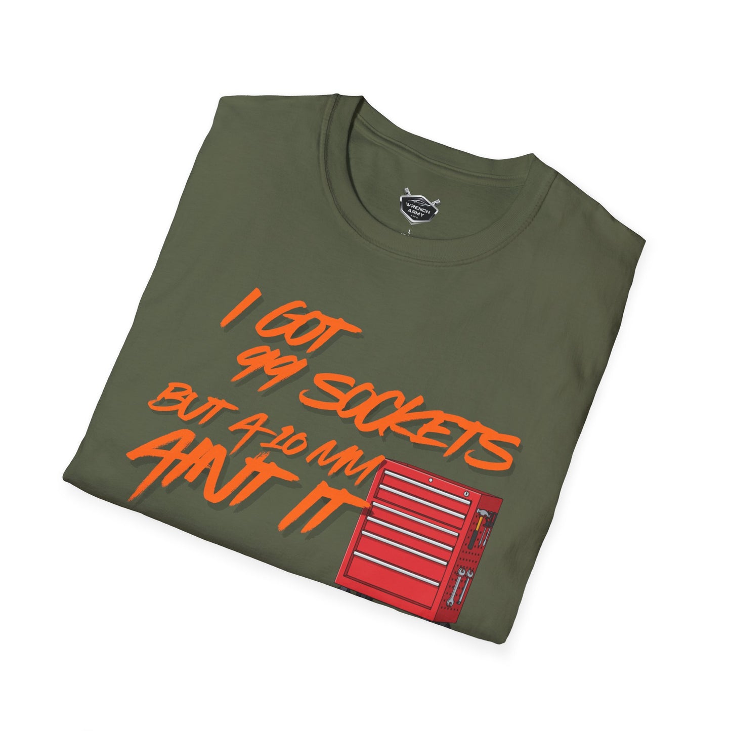 Wrench Army 99 Sockets: The Mechanic’s Anthem Tee 🔧🏆