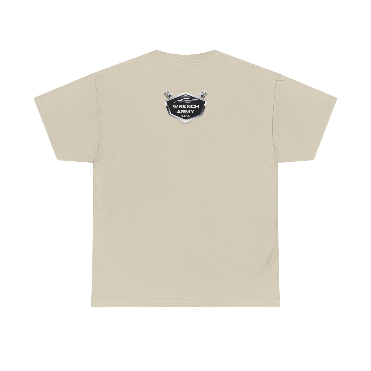 Wrench Army "Play With Blocks" Tee - Sell Those Flipping Cars Signature Engine Design