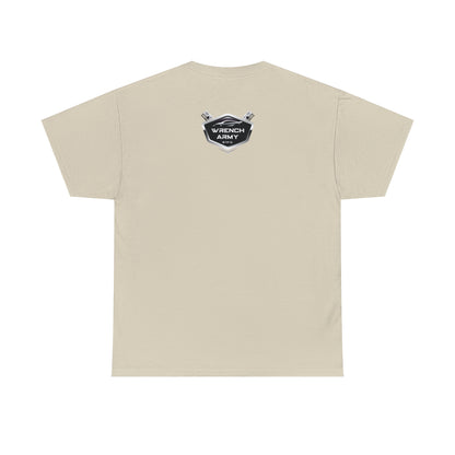 Wrench Army "Play With Blocks" Tee - Sell Those Flipping Cars Signature Engine Design