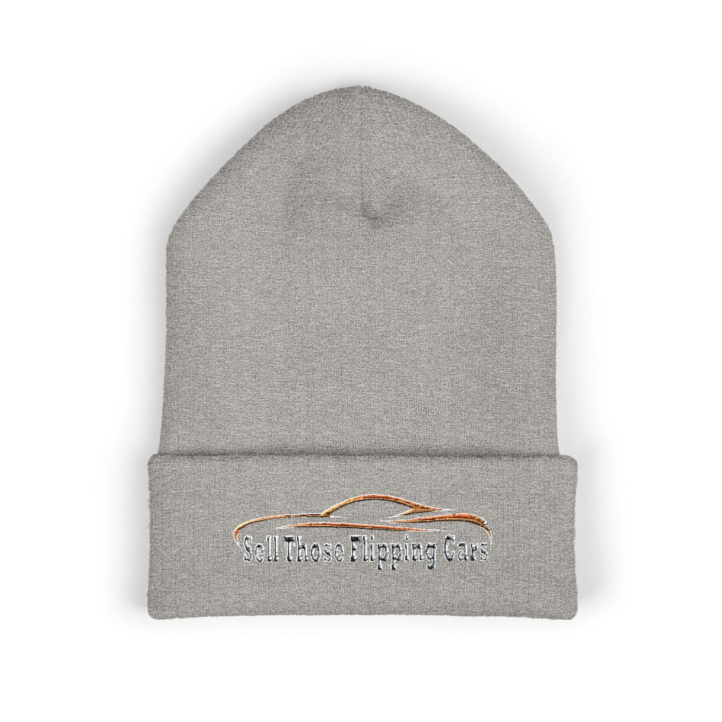 Sell Those Flipping Cars: The Rugged "Hustle" Beanie
