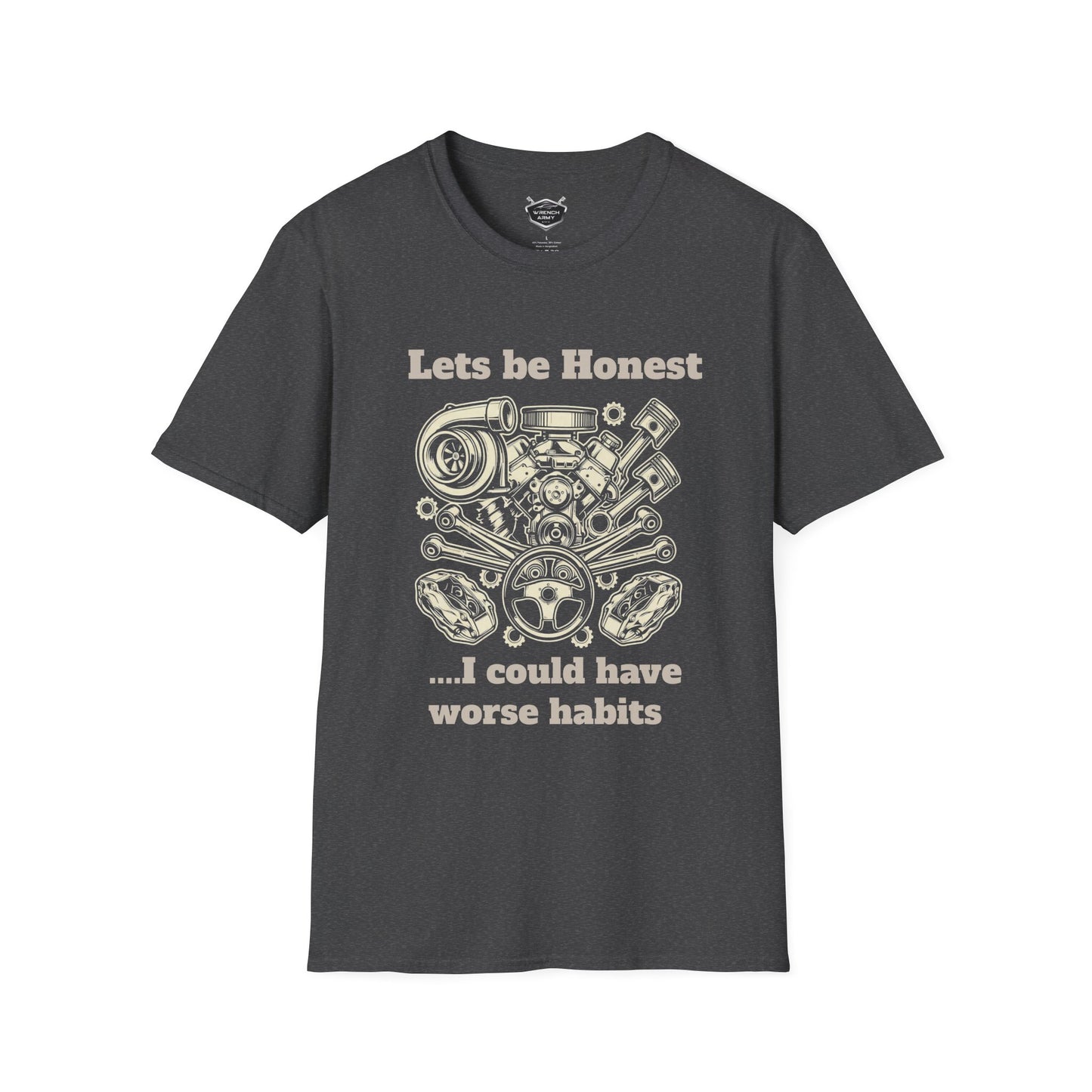 "Worse Habits" Vintage Engine Tee — The Official STFC Mechanic’s Shirt