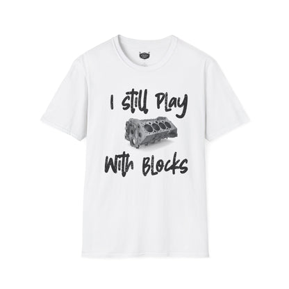 Wrench Army Play With Blocks: The Gearhead’s Childhood Tee 🧱🔧