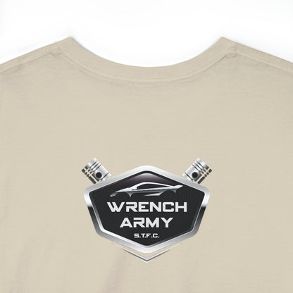 Wrench Army "IWRENCH" Tee - Sell Those Flipping Cars Signature DIY Mechanic Shirt
