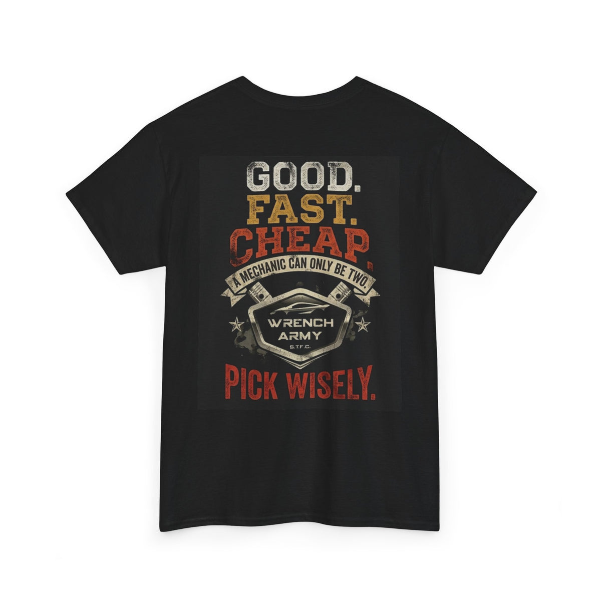 Choose Wisely Reverse Tee | Wrench Army