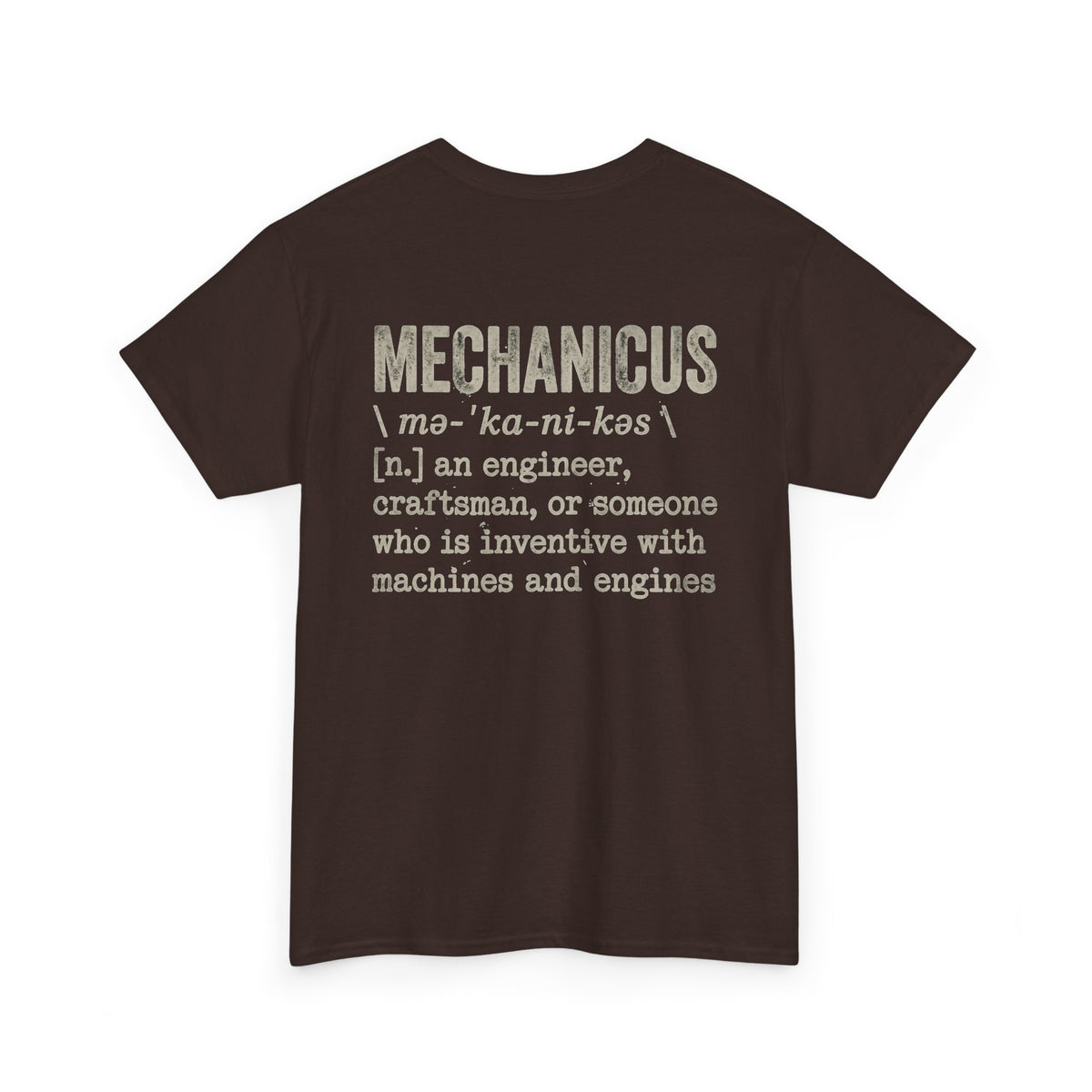 Reverse Mechanicus Definition Tee | Wrench Army