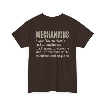 Reverse Mechanicus Definition Tee | Wrench Army