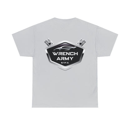 Wrench Army "Anything Worth Fixing" Tee - Sell Those Flipping Cars Signature Shirt