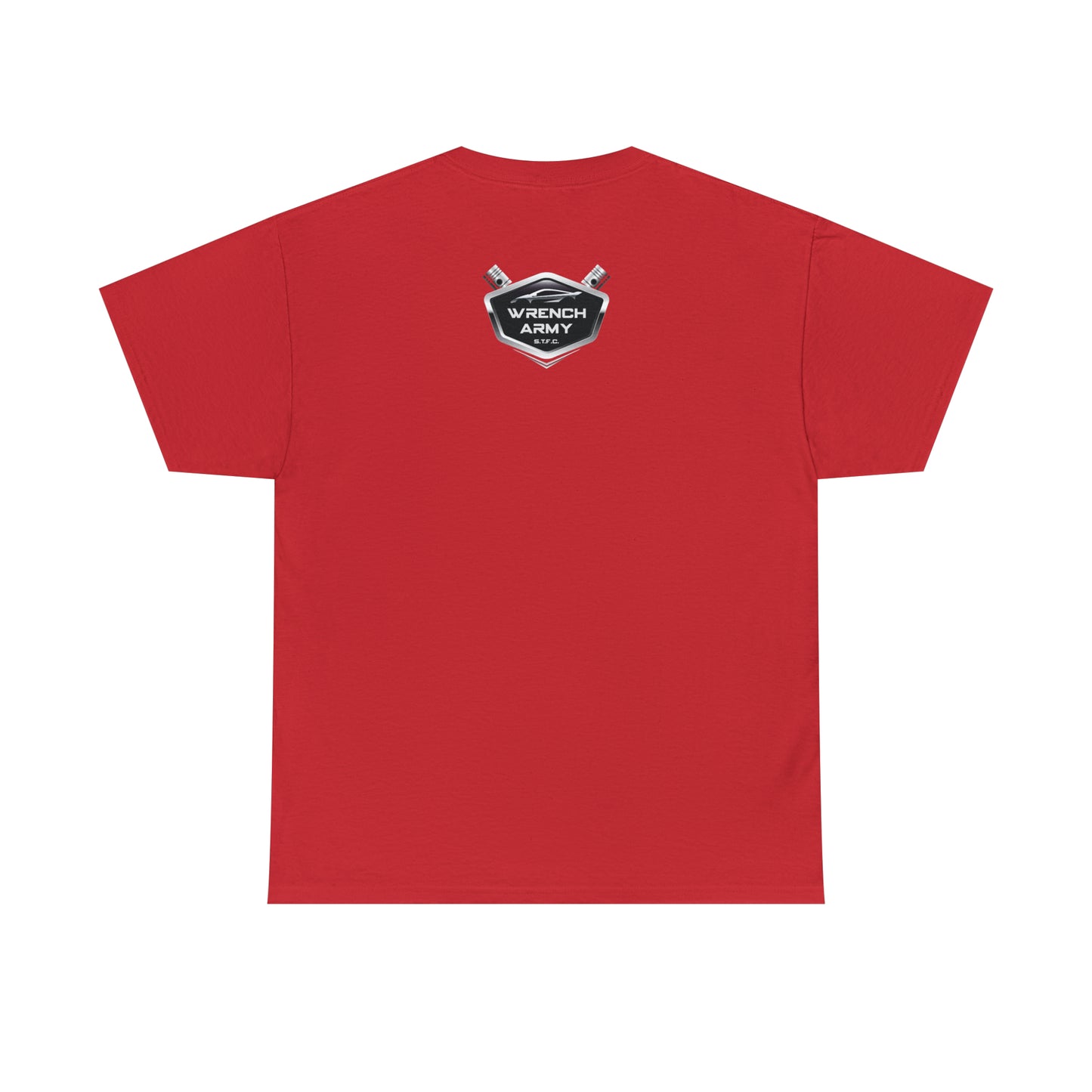 Wrench Army "Play With Blocks" Tee - Sell Those Flipping Cars Signature Engine Design
