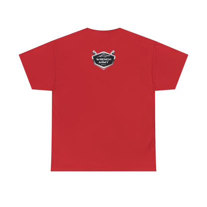 Wrench Army "Play With Blocks" Tee - Sell Those Flipping Cars Signature Engine Design
