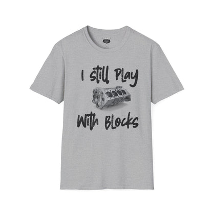 Wrench Army Play With Blocks: The Gearhead’s Childhood Tee 🧱🔧