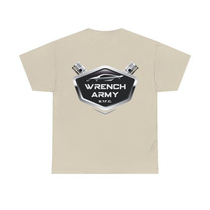 Wrench Army "Anything Worth Fixing" Tee - Sell Those Flipping Cars Signature Shirt