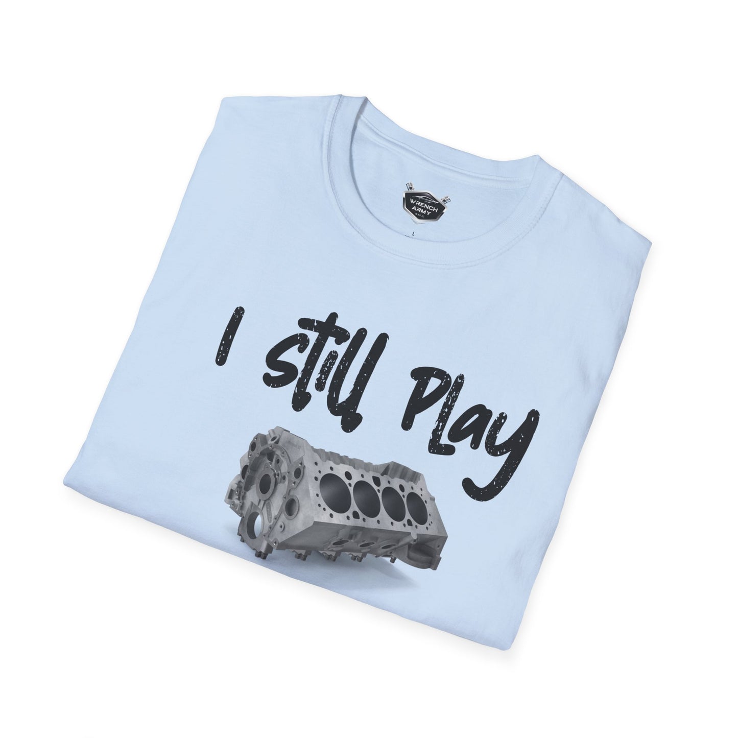 Wrench Army Play With Blocks: The Gearhead’s Childhood Tee 🧱🔧