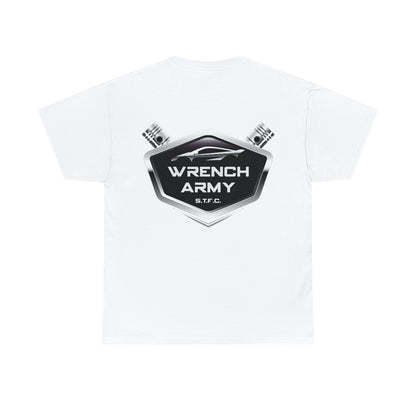 Wrench Army "Anything Worth Fixing" Tee - Sell Those Flipping Cars Signature Shirt