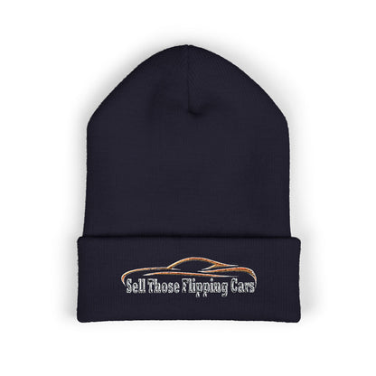 Sell Those Flipping Cars: The Rugged "Hustle" Beanie